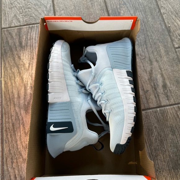 Brand New Nike Free Metcon 6 Women’s Workout Shoes “Blue Tint” FJ7126 402 No Lid - Picture 10 of 15